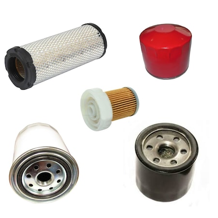Aic Replacement Parts Filter Kit Fits Kubota L2800 L3400 L3700SU HST 2097690-KUBOTAFILTERKIT